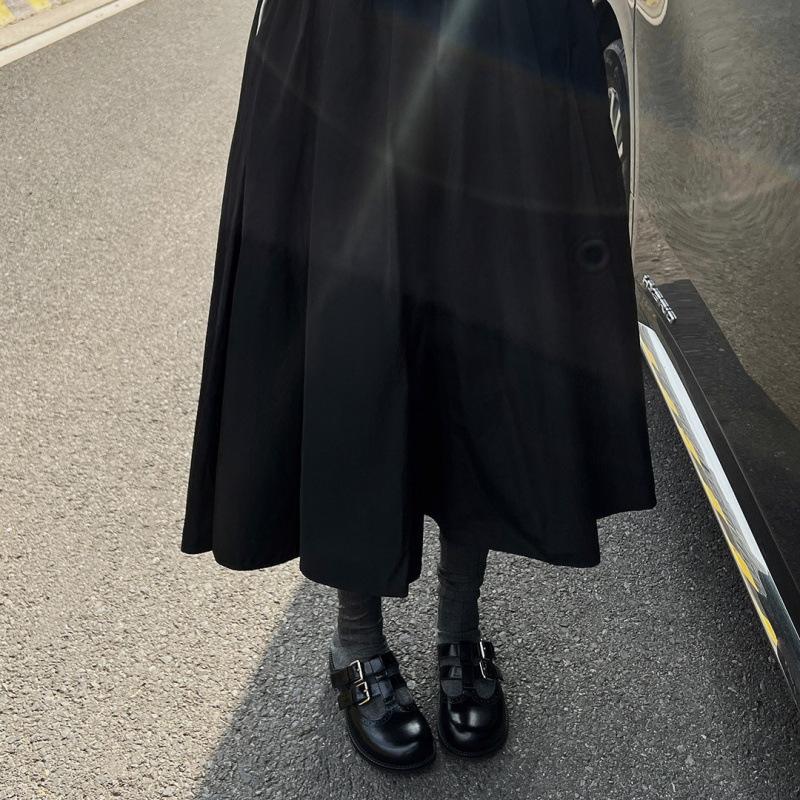 ! Shoes lowe * round head double buckle lazy bag head slippers women wear summer