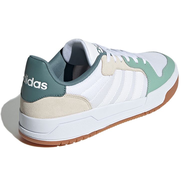 Adidas Neo Entrap Durable Low-Top Skate Shoes Men Sneakers White Light-Green FZ1705