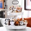 18Pcs Mini Plush Dogs Bulk Puppy Stuffed Animals Small Stuffed Cute Assorted Soft Plush Toys Doll for Puppy Birthday Party Favor