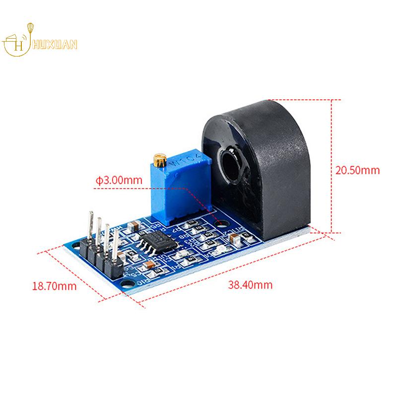1/3/5Pcs ZMCT103C 5A Range Single Phase AC Active Output Onboard Precision Micro Current Transformer Module Current Sensor