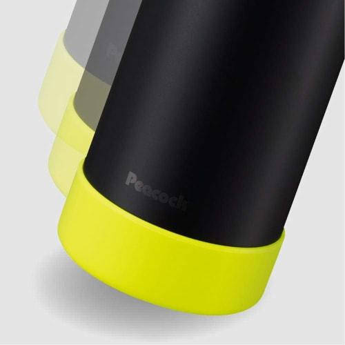 The-peacock Thermos Industry (The-peacock) Peacock Water Bottle with Straw, Large Capacity 900ml, Insulated Sports Drink Compatible, One-Touch Mug Bot