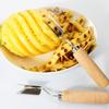 1pc V Shape Pineapple Slicer Stainless Steel Pineapple Eye Peeler Pineapple Seed Remover Knife Fruit Tool