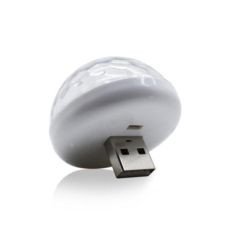 

Автомобиль 7 цветов изменить DJ мини-телефон с управлением звуком USB атмосферный свет