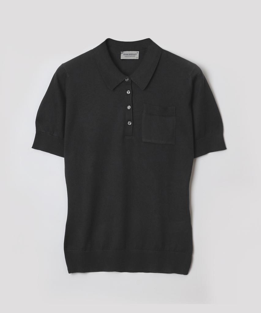 Jonseumedeulli Jenny Classic Polo Shirt Sea Island Cotton Knit Heritage 4 Colors