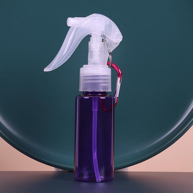 60Ml Mini Travel Accessories With Carabiner Hook Makeup Tool Lotion Samples Sub-Bottling Empty Container Trigger Spray Bottles