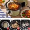 6 Air Fryer Magnets for Parchment Magnets Silicone Buckle Air Fryer Accessories for Securely Fixing Lock Wire Single Use