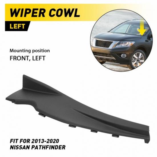 Windshield Extension Cowl For Wiper Nissan Trim Pathfinder Right Left 2013- Left Side