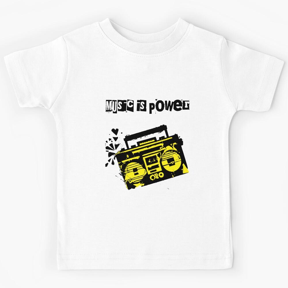Music Is Power Kids T-Shirt