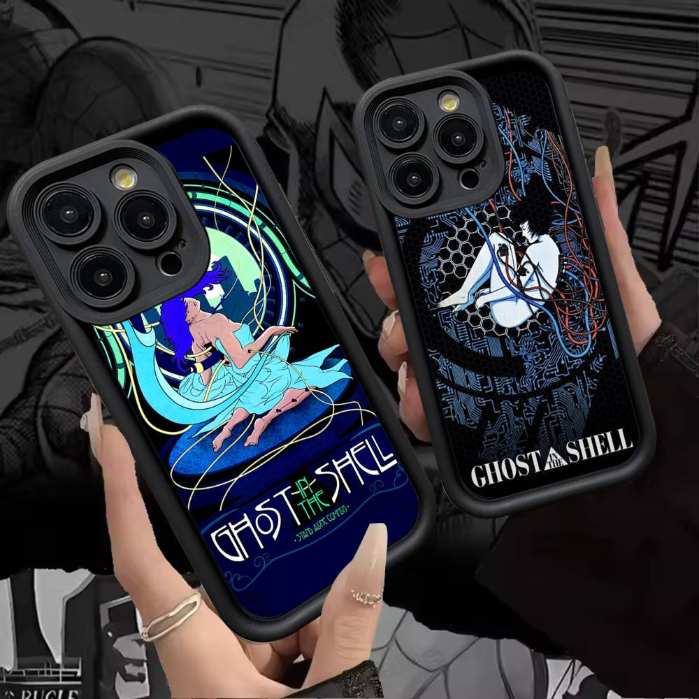 Phone Case Anime G-ghost In The S-shell for Samsung S26 S25 S24 S23 S22 S21 S20 F06 M16 Note 20 FE Ultra Soft Silicone TPU Cover