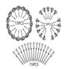45 Pcs/set Stainless Steel Wire  Brushes Practical Polishing Accessories Compatible For Dremel