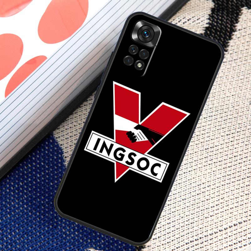 1984 George Orwell Case For Xiaomi Redmi Note 10 11 Pro 8 9 12 Pro 11S 10S 9S Redmi 9 10 12C 9C 10C Back Cover