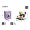 Anime Snoopy Micro Building Blocks Assembly Street View Model Character Scene Dog Mini Bricks Figure Toys For Christmas Gifts