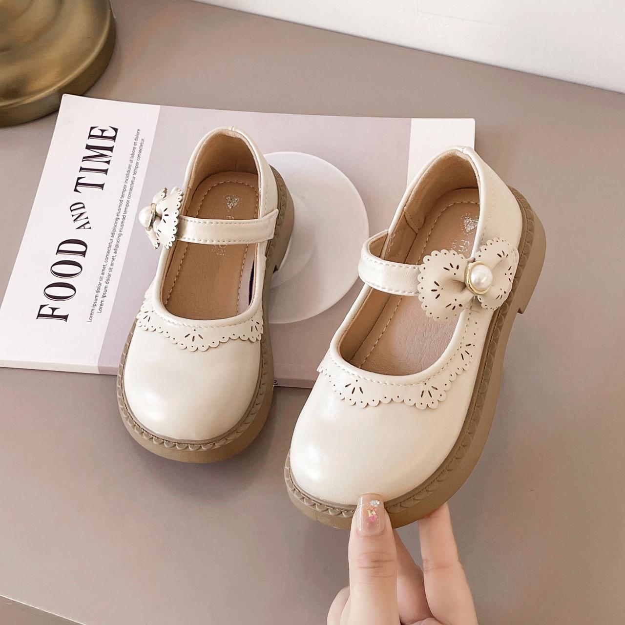 

Kids Leather Mary Jane Shoes for Girls 2025 Autumn New Toddler Dress Shoes with Cute Bow Princess Elegant Chic School daily wear 28