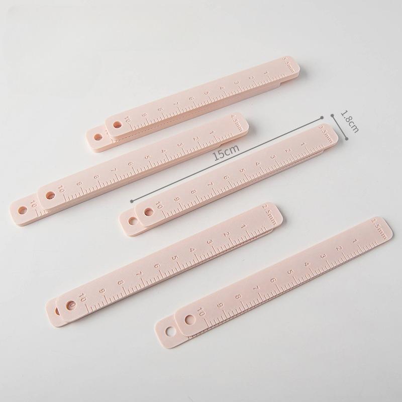 

Polymer Clay Thickness Gauges Set, 10-Size PLA Rolling Pin Guides for Even Clay Slabs, Craft Tools for Beginners & DIY Modeling