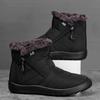 Women's boots, long cotton boots, warm high top elderly shoes, couple snow boots