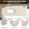 Y4UA Car Front File Glass Sunvisor Cover with Vanity Light for 7432035A91B1 2010-2025