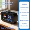 Backlit For Kids & Teens, Perfect For Bedroom & Dorm Desk Weather Station Clock With Color Display - Temp & Humidity Monitor