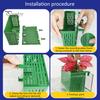 Aquarium Plant Holder with Hooks Fish Tank Plant Stand Aquarium Planter Cup Hydroponic Basket for Aquatic Plant Cultivation