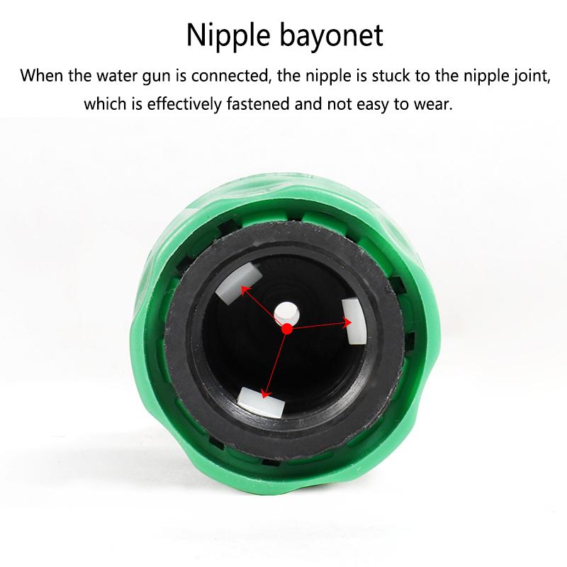 5pcs Plastic Water Pipe Quick Connector Hose for Garden Drip Irrigation System - Irrigation Pipeline Watering Equipment Parts