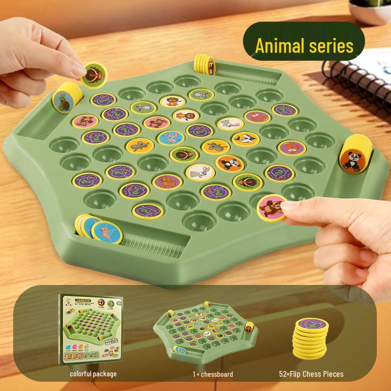 Douyin Kids Flip Chess: Multiplayer Parent-Child Strategy Game for Four Players