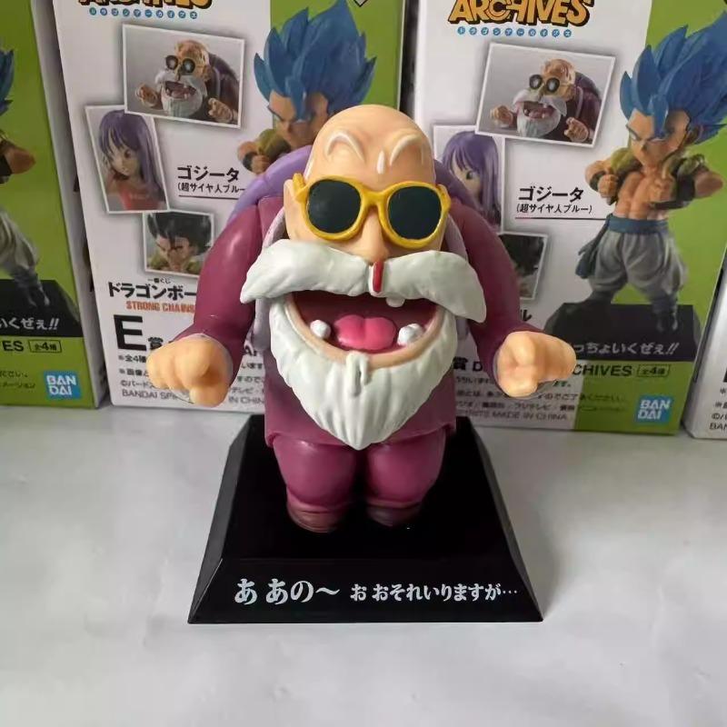

Original EX GASHAPON Master Roshi Gogeta Anime Figure Model Ornaments Box Beautiful Toys Durable Collectible Unique