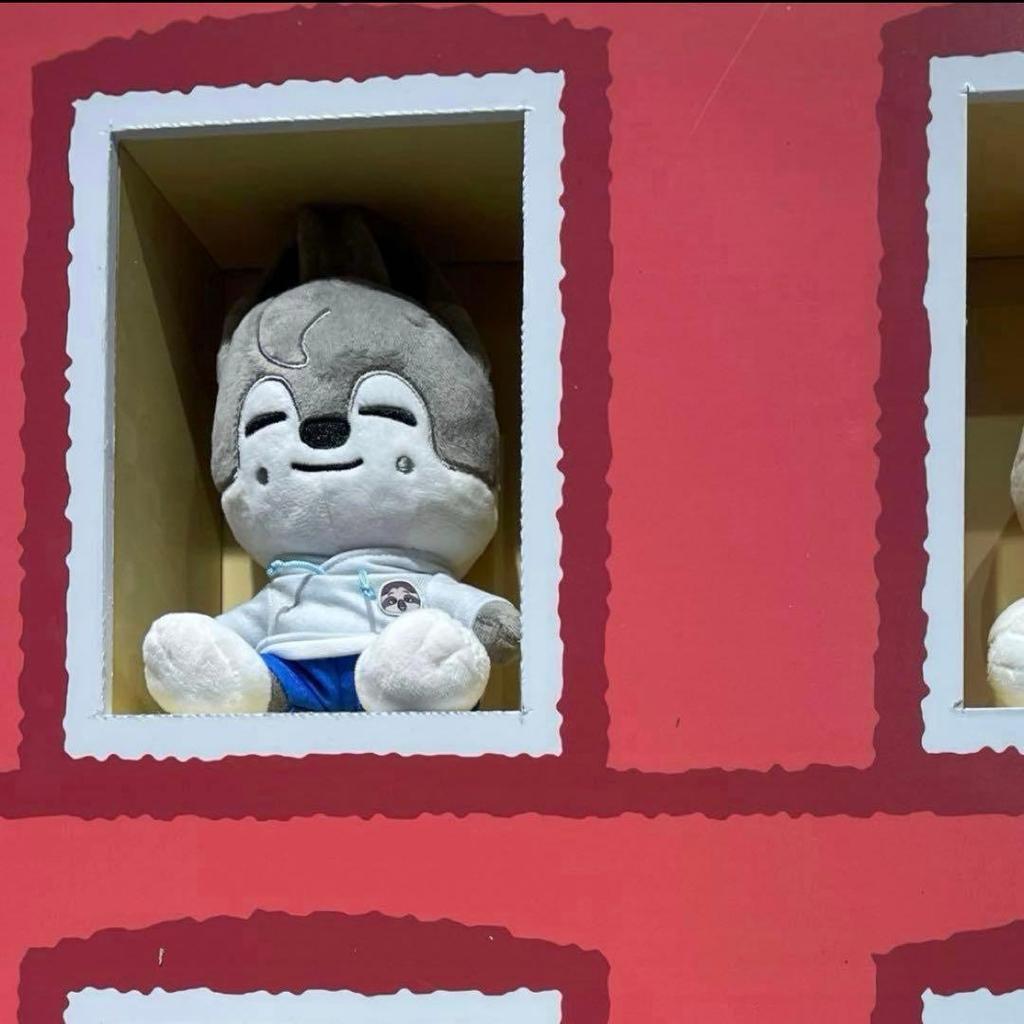 [USED] Straykids Zootopia Pop-Up Plush Toy Bang Chan