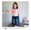 Girls' Stylish Long-Sleeve Base Layer T-Shirt for Spring & Autumn 2025