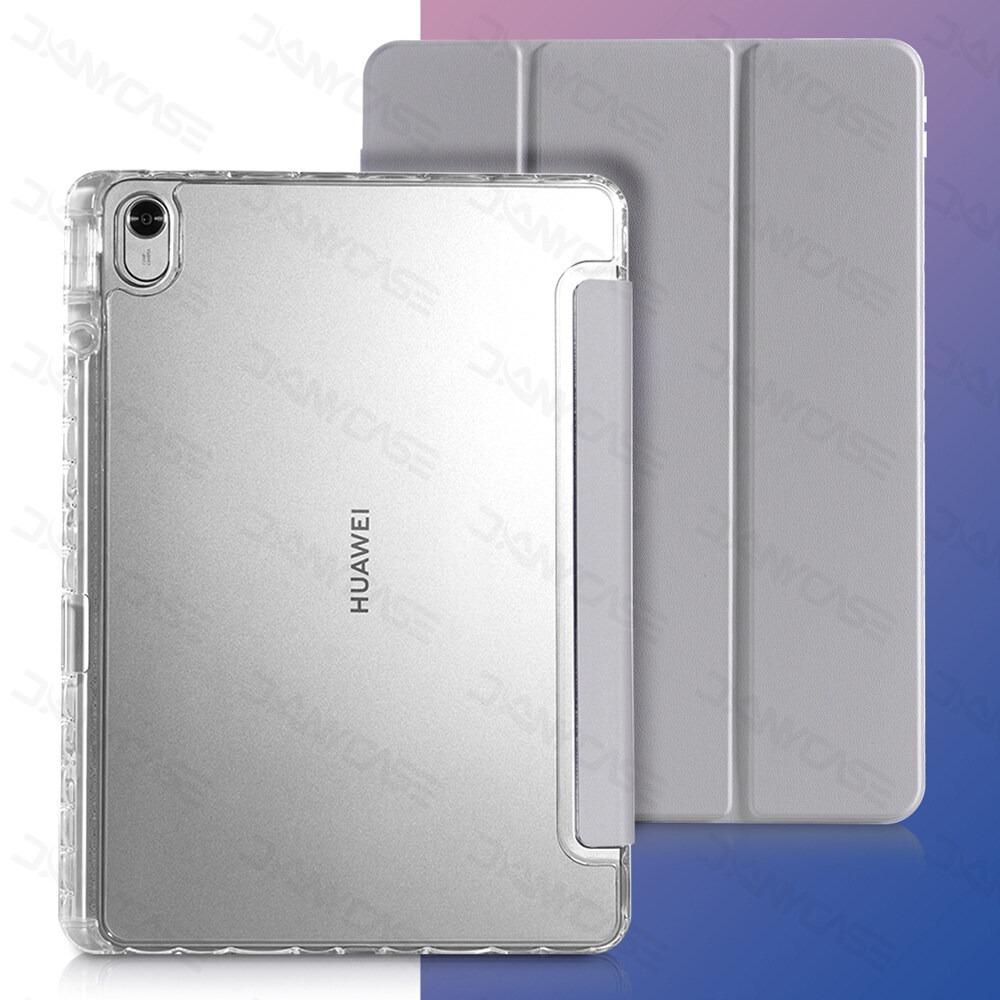 Tablet-Hülle für HUAWEI MatePad SE 11 Zoll 2024 HUAWEI MatePad 11,5 Zoll Honor X9 11,5 Transparente Rückseite mit Stifthalter Schlichte Großzügige Hülle