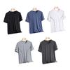 T-shirts d'entraînement à séchage rapide pour hommes - Hauts légers évacuant l'humidité - T-shirt de sport pour la salle de sport avec ventilation en mesh pour la course à pied, le fitness, le refroidissement