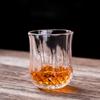 2pcs 215ml Diamond Whiskey Glass Household Nordic Classic Wine Tasting Glass Crystal Personalized Vodka Beer Cocktail Glasses