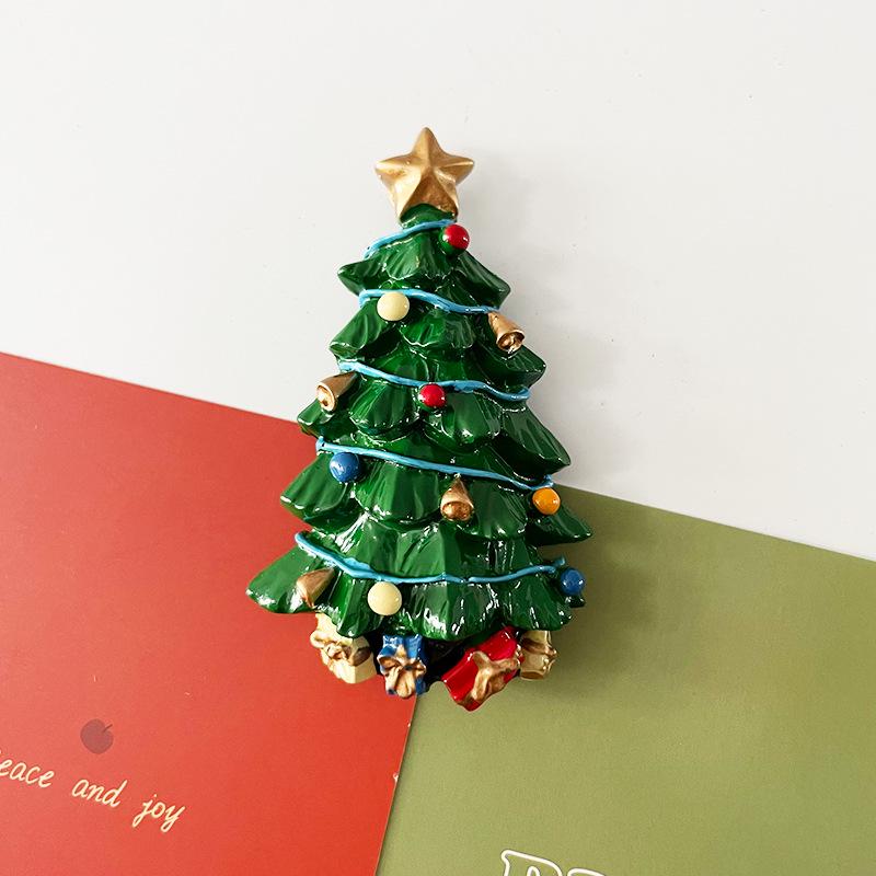 3D Nordic Santa & Reindeer Christmas Refrigerator Magnets