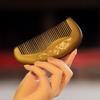 Fermacapelli Fatto a Mano di Alta Gamma in Legno di Pesco per Donne - Accessorio per Acconciature Stile Antico