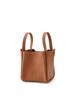 Songmont Song Large Cube Tote Genuine Shoulder Luxury Bag for Black Size M Bag, Bag, Women's Bucket-Shaped Bag, Leather, Picotin-Style Bag, Handbag,
