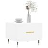 VidaXL Coffee Tables 2 Pcs White 50x50x40 Cm Engineered Wood 829349