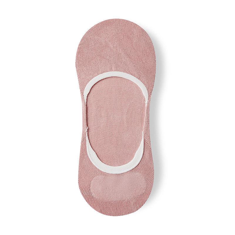 Women's Spring and Summer Thin Mesh Pure Cotton Shallow Mouth Antibacterial Invisible Boat Socks