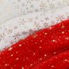 150x200cm/50x50cm PV Velvet Gilded Snowflake Velvet Fabric For Christmas Decoration Women's Hoodie Handmade DIY Sewing Cloth
