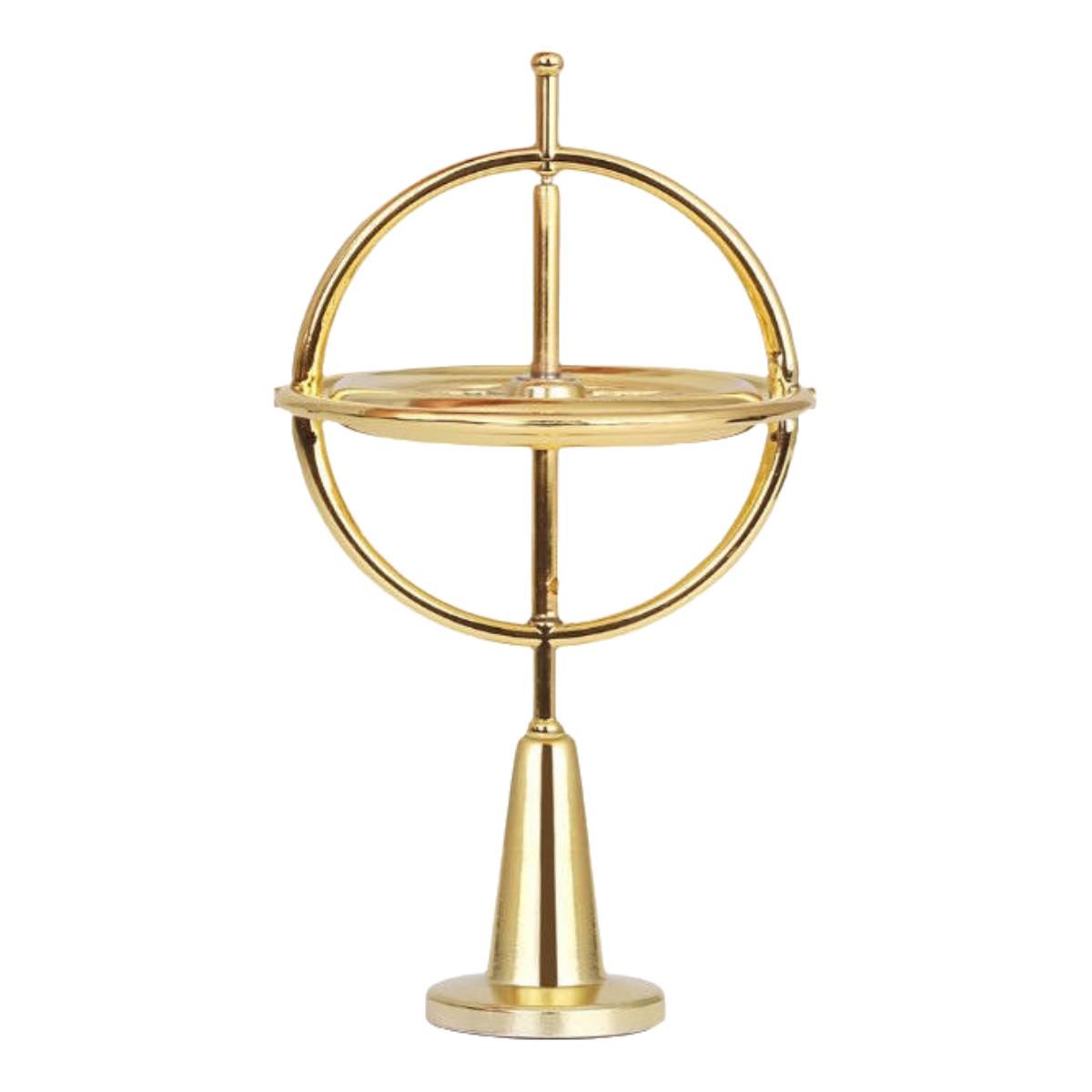 

Гироскоп Угловой Сплав Сохранение Момента Антигравитационный Стабилизатор Игрушка Ребенок золотой