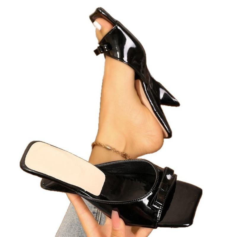 Women's High-heeled Sandals - Fashionable and Versatile Shoes, Large Size Shoes