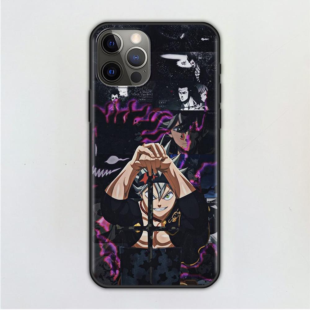 

Чехол для Apple iPhone 11 13 12 Pro Max Mini X XS XR 6 6S 7 8 Plus 5 5S SE(2020) Fundas Coque Black Clover Libe Fondo de Pantalla iPhone 6 6S