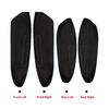 4Pcs Microfiber Leather Car Door Armrest Panel Protective Cover For Peugeot 307