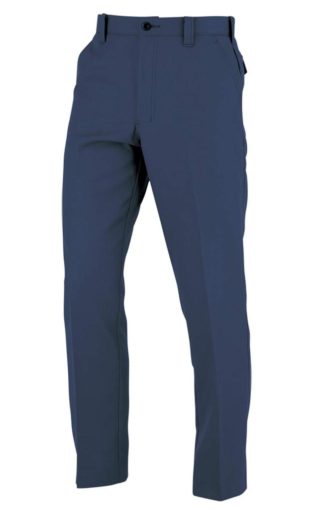 [COCOS Nobuoka] A-8073 Tuckless Slacks, Navy, Size 88