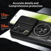 KEYSION Magnetic Phone Case for IQOO Z10 Lite Slide Camera Protection Upright Kickstand Ring Shockproof Cover for IQOO Z10 Lite