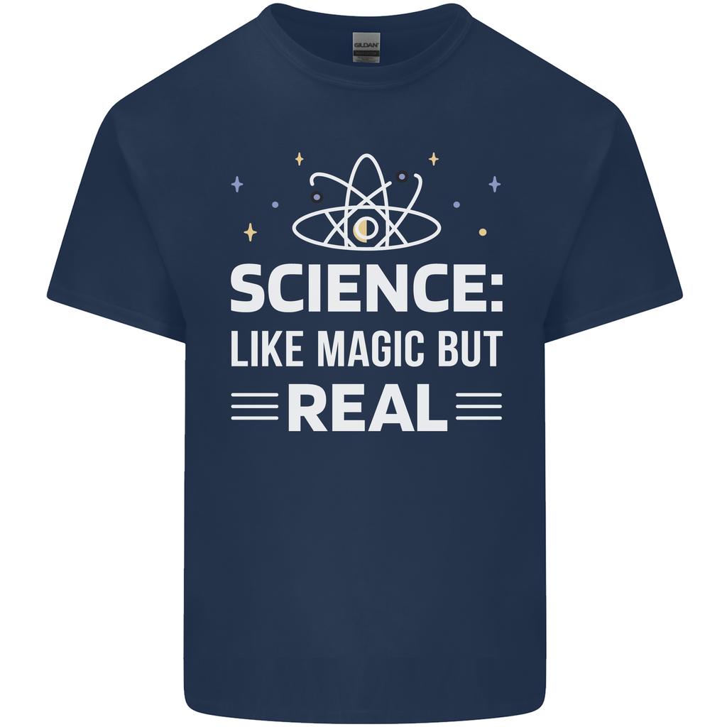 Science Like Magic But Real Funny Nerd Geek Unisexs Light Cotton TShirt