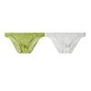 2Pcs Men Sexy Mesh Briefs Underpants Breathable Low-Waist Sheer Thin Briefs Comfortable Summer Underwear for Daily