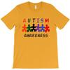 Autism Awarness Funny Colour T Shirt The Masher Pre Cotton Shirts For Mens Teenage Costume Short