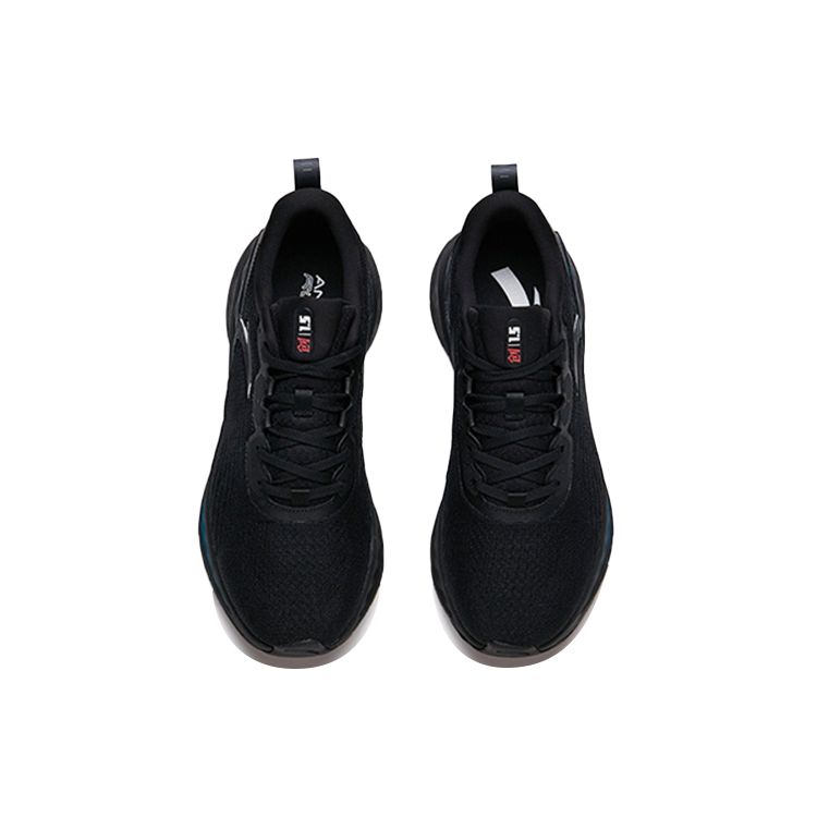 Anta 1.5 Non-Slip Durable Low-Top Running Shoes Men Sneakers Black 112135586-2