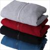Casual Jacket Mens Coat Hoodie Fleece Thick Hooded Zipper Winter Outwear Warm