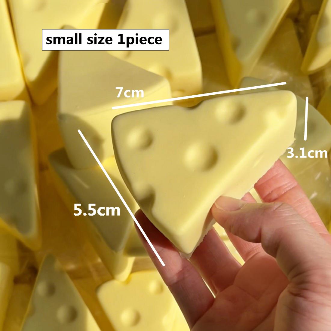 

Squishy Artificial Cheese Press Plaything Fidgeting Sensory Toy Soft Stress Relief Slow Rising Fidget Toy For Adults Squeeze Toy