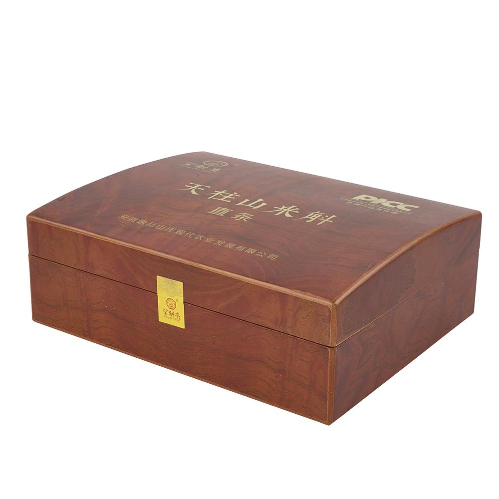High-End Tianzhushan Dendrobium Gift Packaging Set Luxury Wooden Box with Matching Exquisite Bag for Premium Gifting Health Food