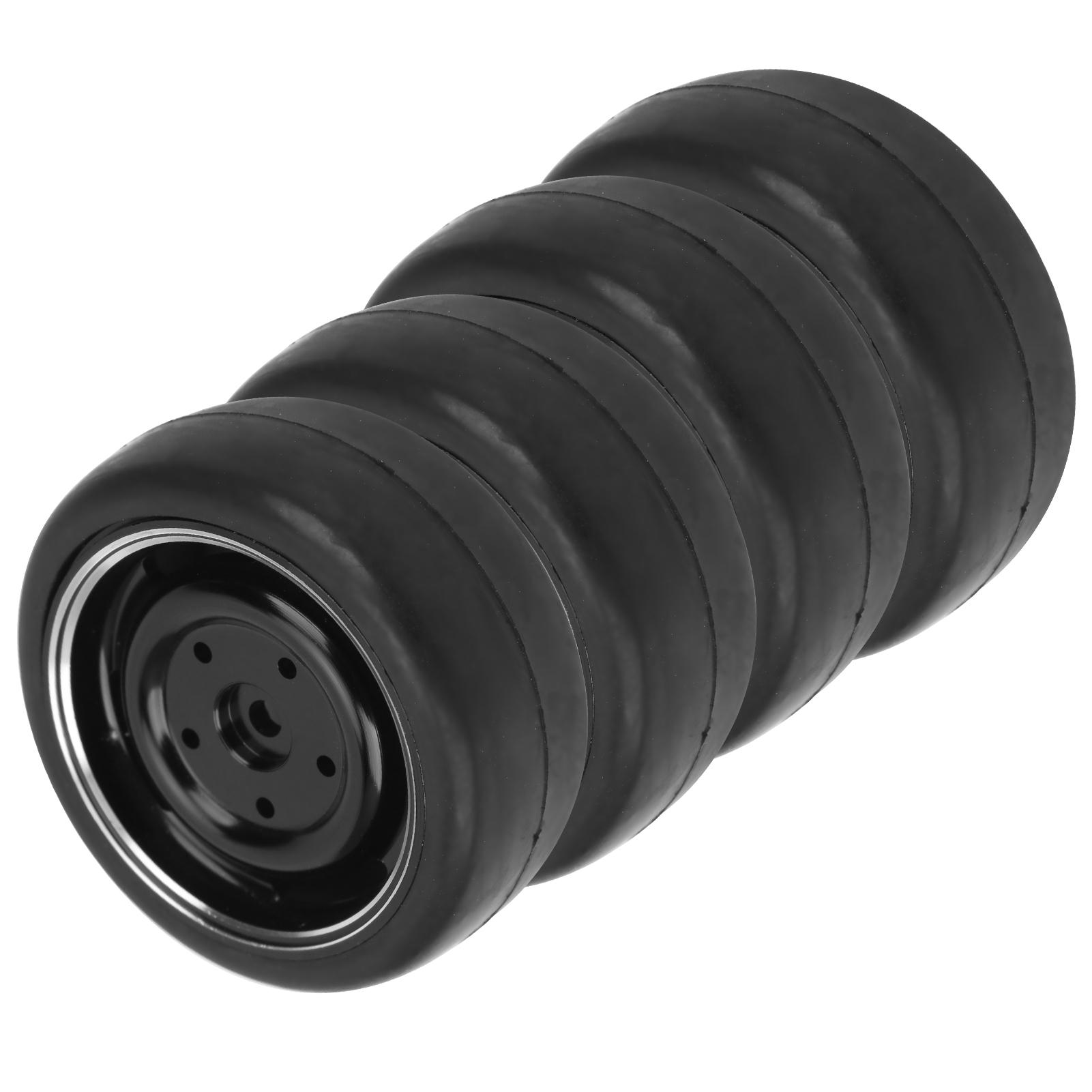 

4 шт. 63 мм Металеві колісні диски з дистанційним керуванням М які шини з адаптером для радіокерованої вантажівки WPL D12